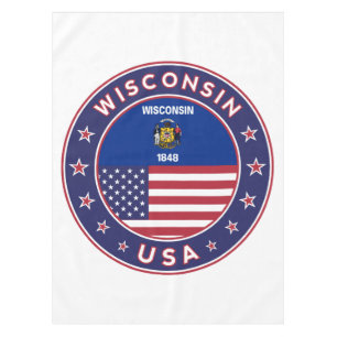 Wisconsin, phone heiraten zu sticker, tote bag tischdecke