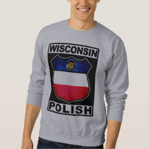 Wisconsin Polnischer Amerikanischer Pullover