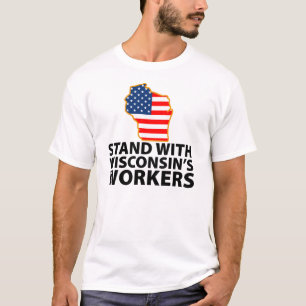 Wisconsin-Proteste T-Shirt