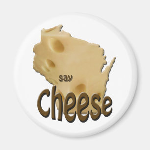 Wisconsin Say Käse Magnet