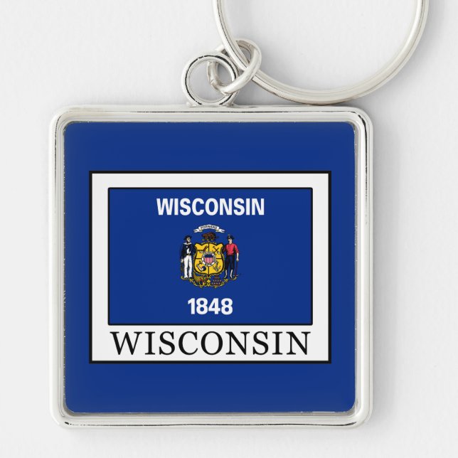 Wisconsin Schlüsselanhänger (Vorne)