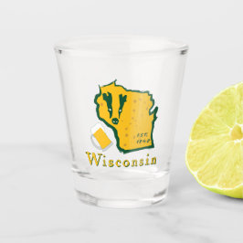 Wisconsin-Schnapsglas Schnapsglas
