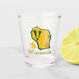 Wisconsin-Schnapsglas Schnapsglas