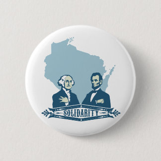 Wisconsin-solidarität Button