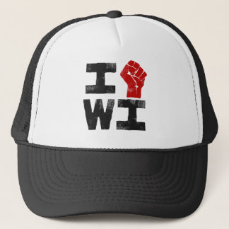 Wisconsin-solidarität Truckerkappe