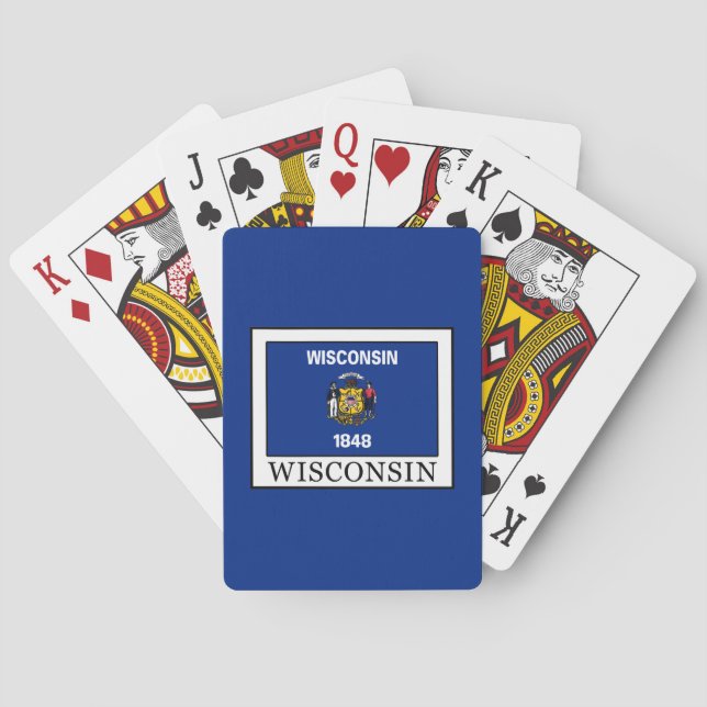 Wisconsin Spielkarten (Rückseite)