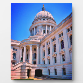 Wisconsin Staat Hauptstadt Fotoplatte