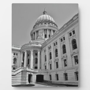 Wisconsin Staat Hauptstadt Fotoplatte