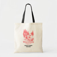 Wisconsin Staat Wedding Welcome Bag, Staat Liebe