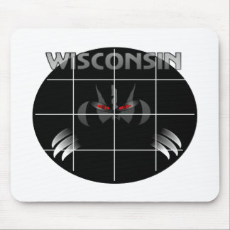 Wisconsin-Staats-Dachs-Entwurf Mousepad