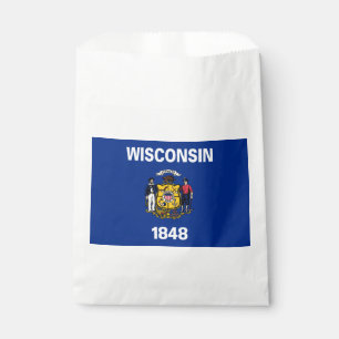 Wisconsin Staatsflagge Geschenktütchen