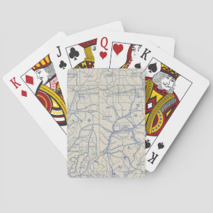 Wisconsin-Straßenkarte 6 Spielkarten