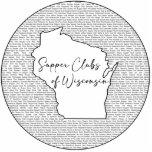 Wisconsin Supper Club Theme Freistehende Fotoskulptur<br><div class="desc">Eine Feier der ältesten Tradition Wisconsins..</div>