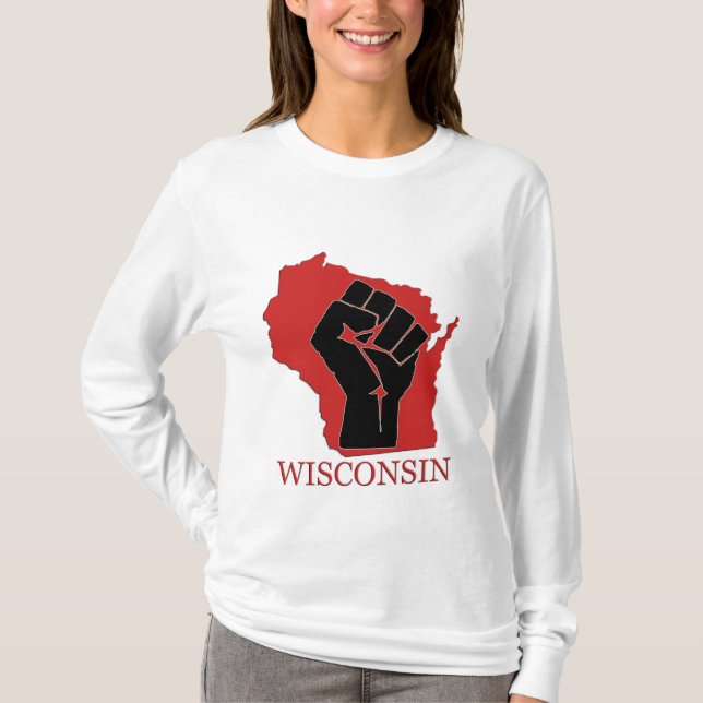 Wisconsin T-Shirt (Vorderseite)