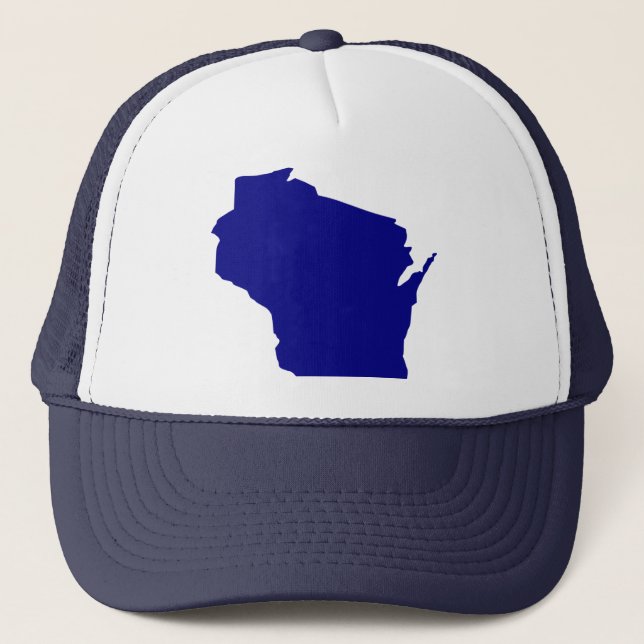 Wisconsin Truckerkappe (Vorderseite)