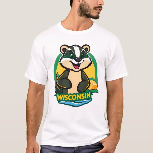 Wisconsin Tshirt V01 (Vorderseite)