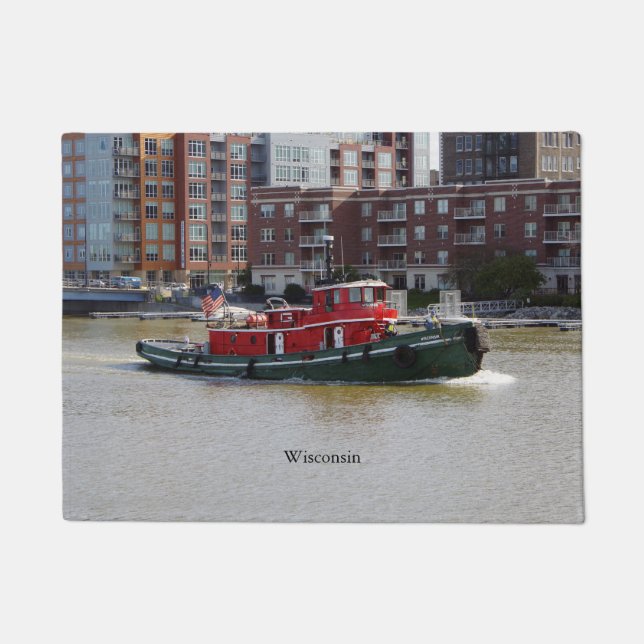 Wisconsin-Türmatte Fußmatte (Vorderseite)