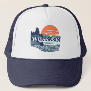Wisconsin USA Truckerkappe