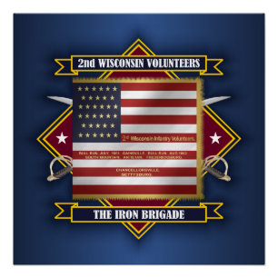 Wisconsin Volunteer Infanterie Poster