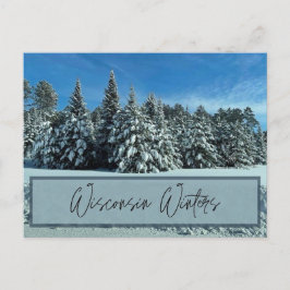 Wisconsin Winters Postkarte