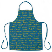 Wisconsin Words-Schürze