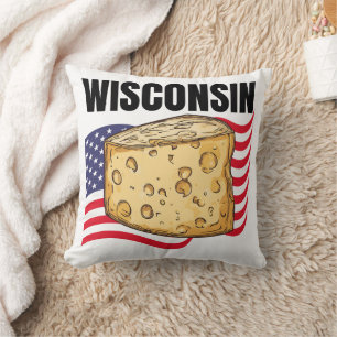 Wisconsin-Wurfkissen Kissen