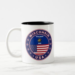 Wisconsin Zweifarbige Tasse