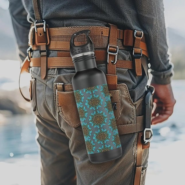 Wisdom in cordiality Anthophila Edelstahlflasche (Von Creator hochgeladen)