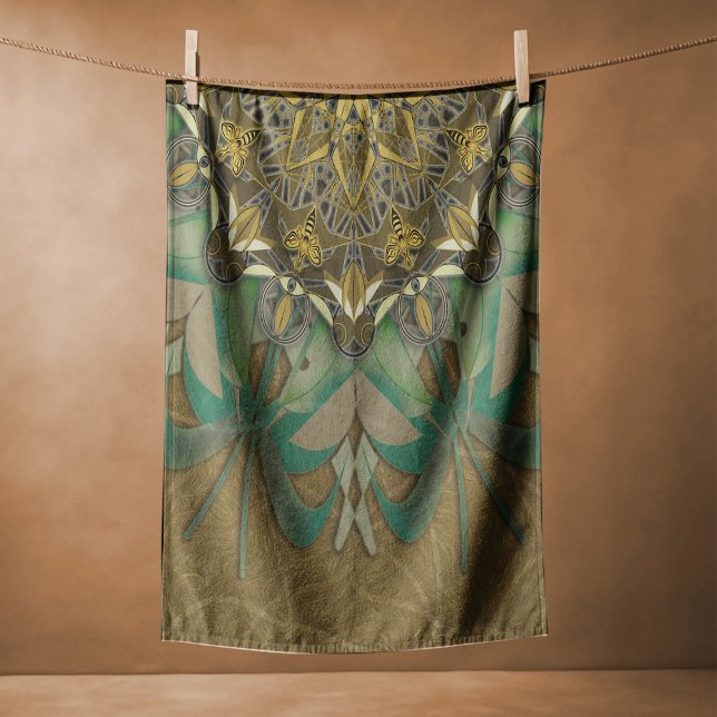 Wisdom in cordiality Anthophila Strandtuch (Von Creator hochgeladen)