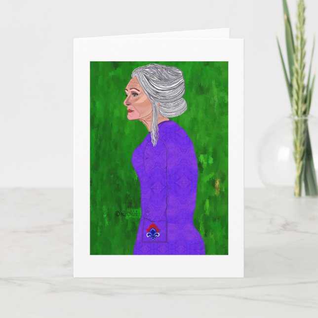 Wisdom LeeMarie's kreatives Design Karte (Vorderseite)