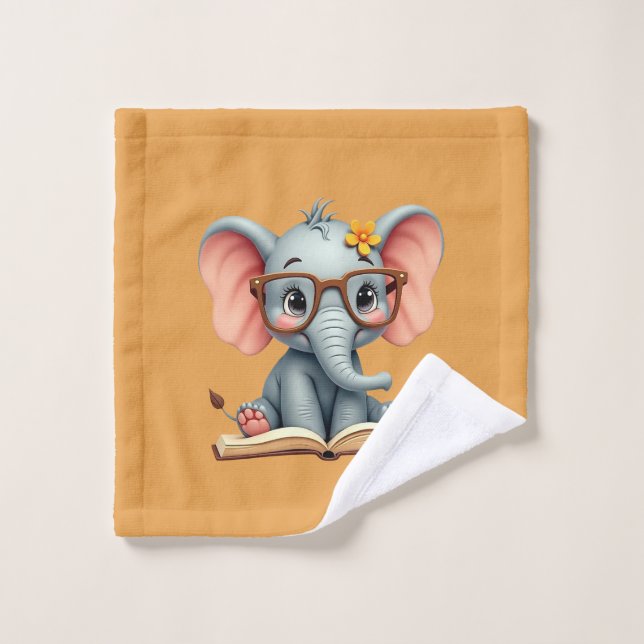 Wise Baby Elephant Waschlappen (Waschlappen)
