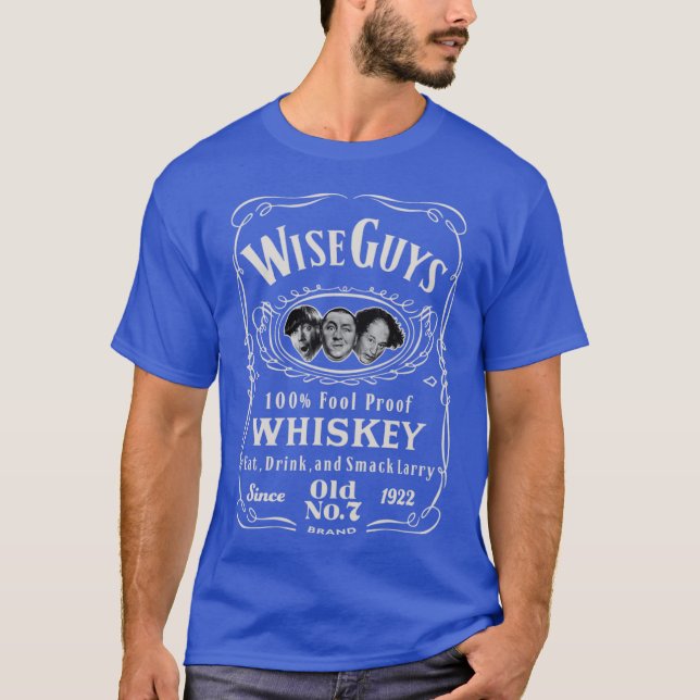 Wise Guy Whiskey Label Junge T-Shirt (Vorderseite)