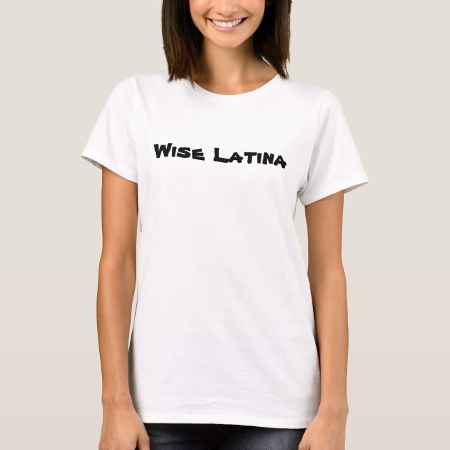Wise Latina T-Shirt (Vorderseite)