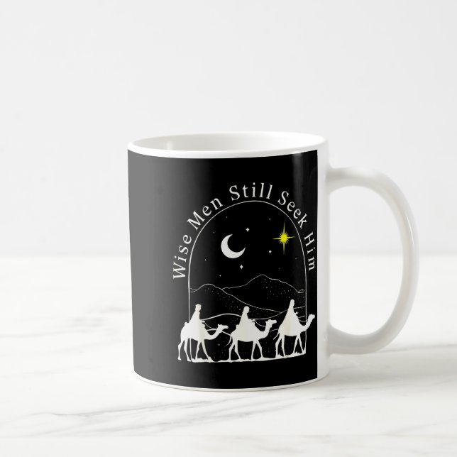 Wise Men Christian Christmas Jesus Nativity Scene  Kaffeetasse (Rechts)