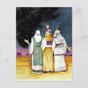 Wise Men postcard Postkarte