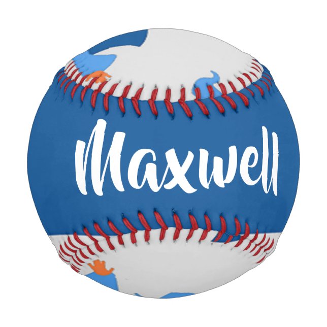 Wise old wizard pattern baseball (Vorderseite)