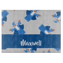 Wise old wizard pattern schneidebrett