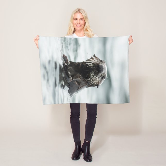 Wise Otter Fleecedecke (Beispiel)