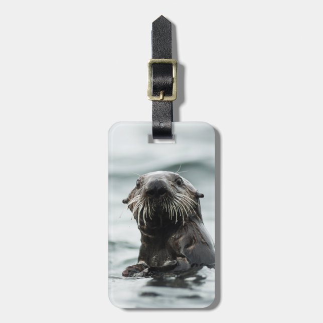 Wise Otter Gepäckanhänger (Vorderseite vertikal)