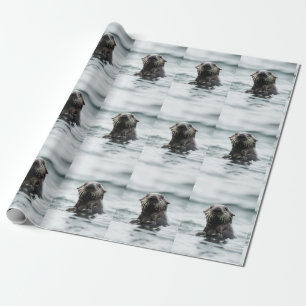 Wise Otter Geschenkpapier