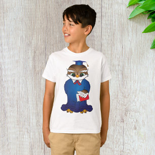 Wise Owl Abschluss Niedlich Scholar Bird T-Shirt