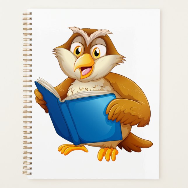 Wise Owl Reading Book Planer (Vorderseite)