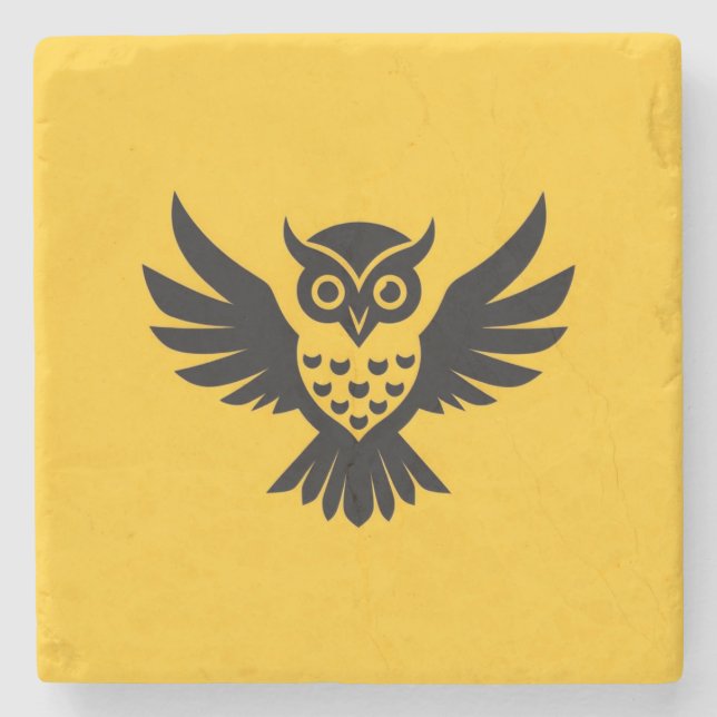 Wise Owl Untersetzer (Vorderseite)