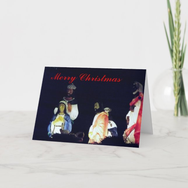 Wisemen Christmas Card Feiertagskarte (Vorderseite)