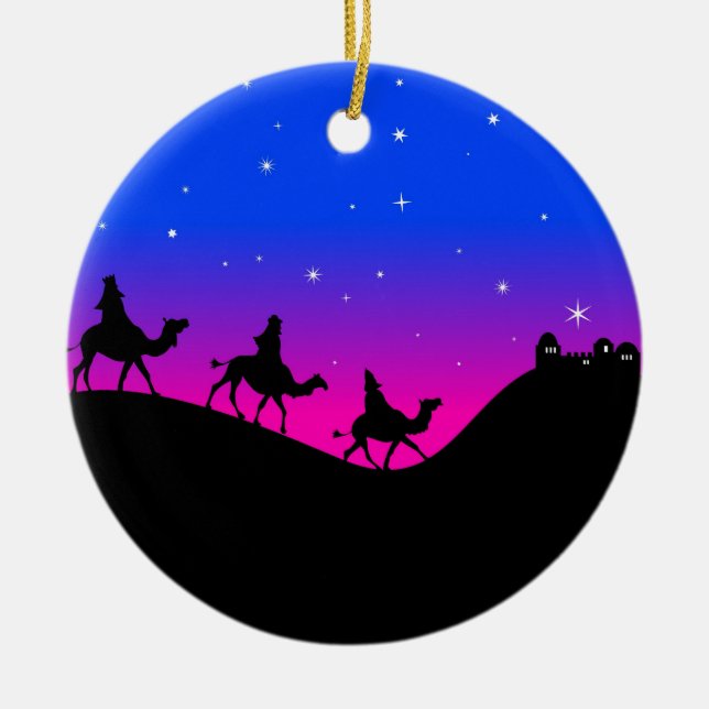 Wisemen Keramikornament (Vorne)