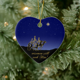 Wisemen le cherchent toujours ornement de Noël