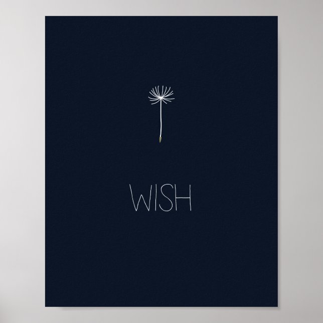 Wish Dandelion Poster (Vorne)