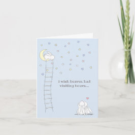 Wish Heaven hatte Besuchszeiten Kinderverlust Beil Karte