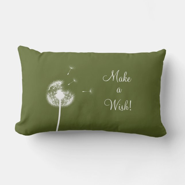 Wish Throw Pillow Lendenkissen (Vorderseite)