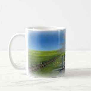 Wish You Were Here Surrealer Erinnerungskunst-Bech Kaffeetasse